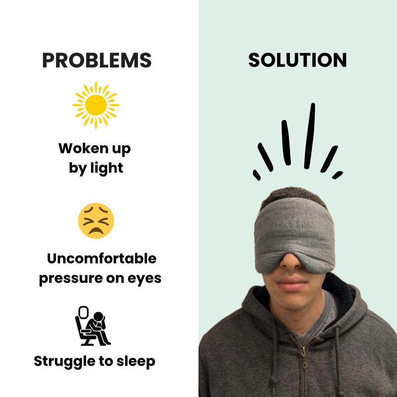 Total Blackout Cotton Sleep Mask