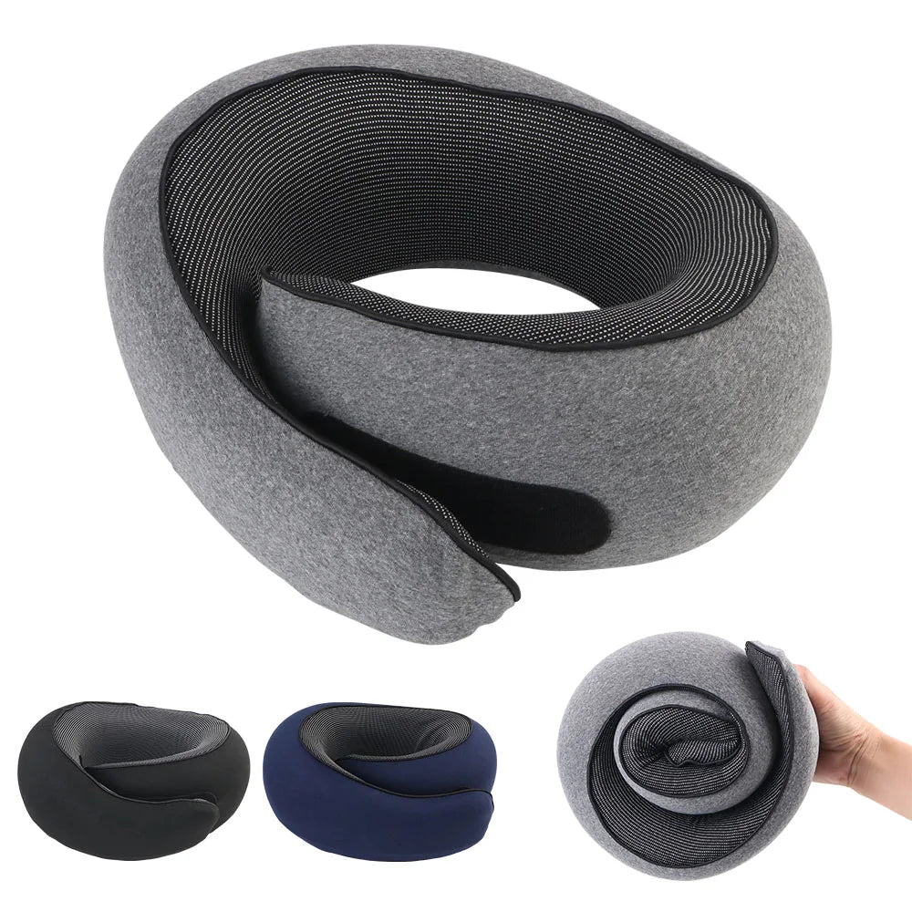 U-Shaped Memory Foam Travel Pillow